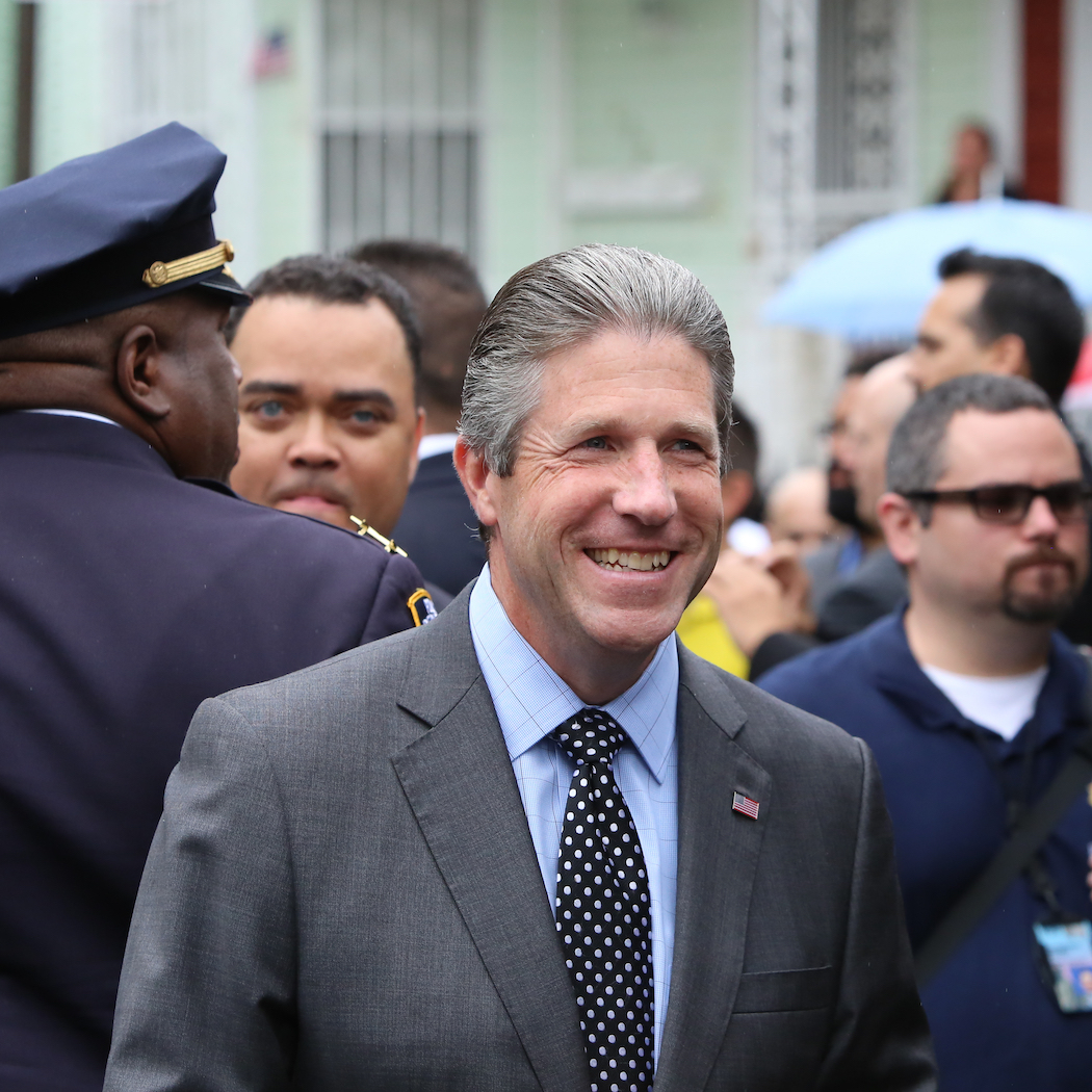 President of the New York City Police Benevolent Association Patrick Lynch